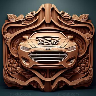 3D модель Ford Fusion (STL)